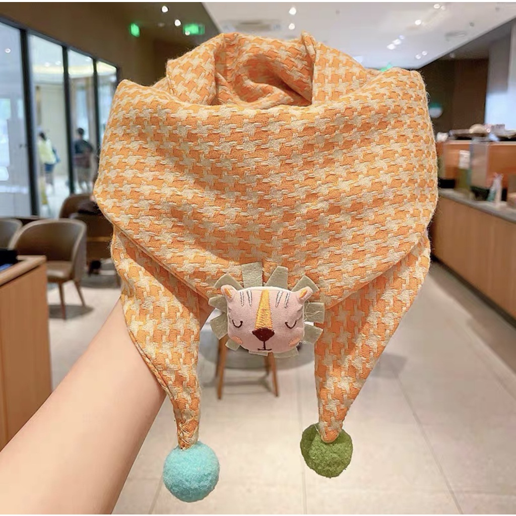 Khăn Choàng Cổ Giữ Ấm Mùa Thu Và Mùa Đông Phong Cách Mới 2023 Dành Cho Bé Trai Bé Gái