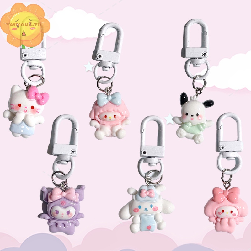 Vastji Móc Khóa Hình sanrio hello kitty melody pochacco cinnamoroll kuromi Xinh Xắn vn