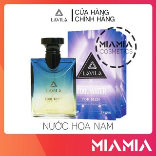 Nước hoa nam lavila cool water 100ml giá sỉ chính hãng - mùi hương nam tính tươi mát