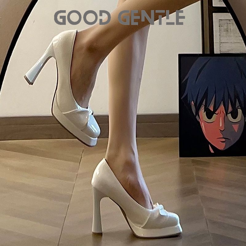 GG dép đế cao dép sandal nữ giày nữ Phối màu tinh tế Êm ái Đa năng Đường may tỉ mỉ FYD2391H1Z 39Z230928