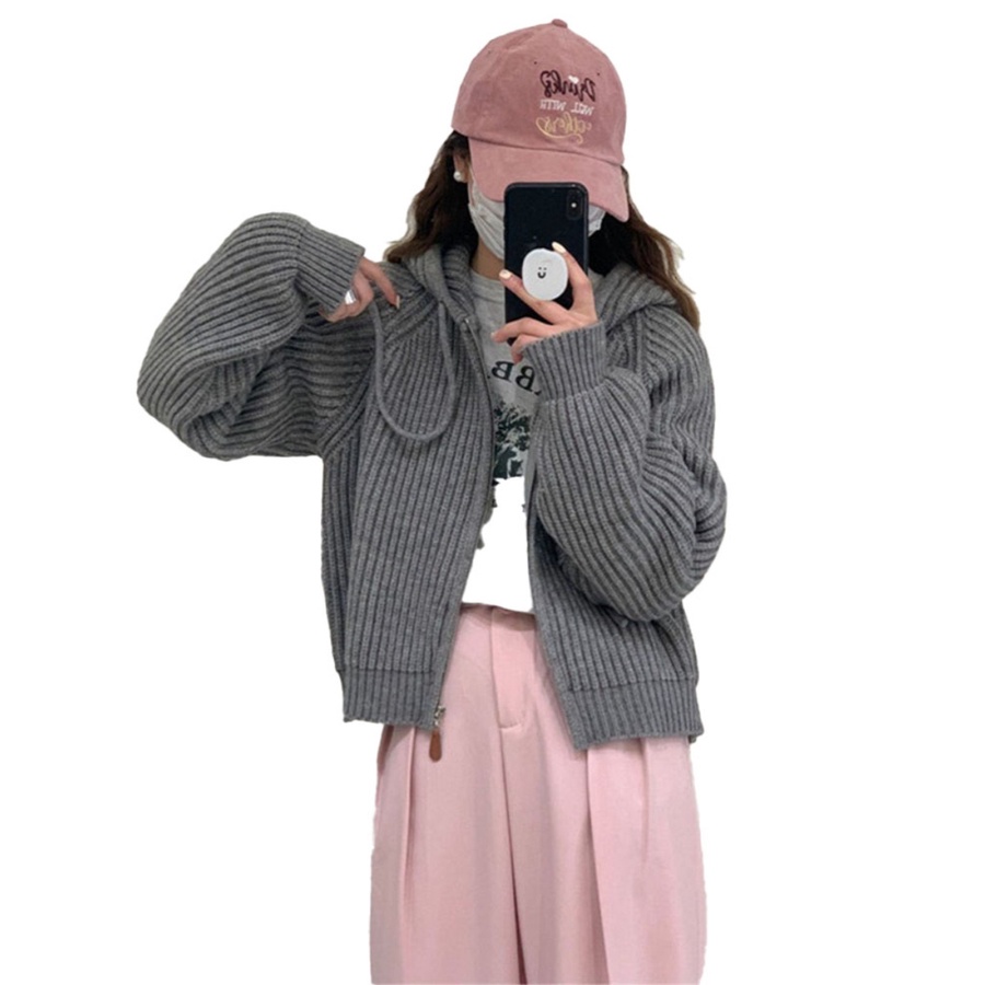 Áo Len áo khoác cardigan áo cardigan Thời trang hàn quốc