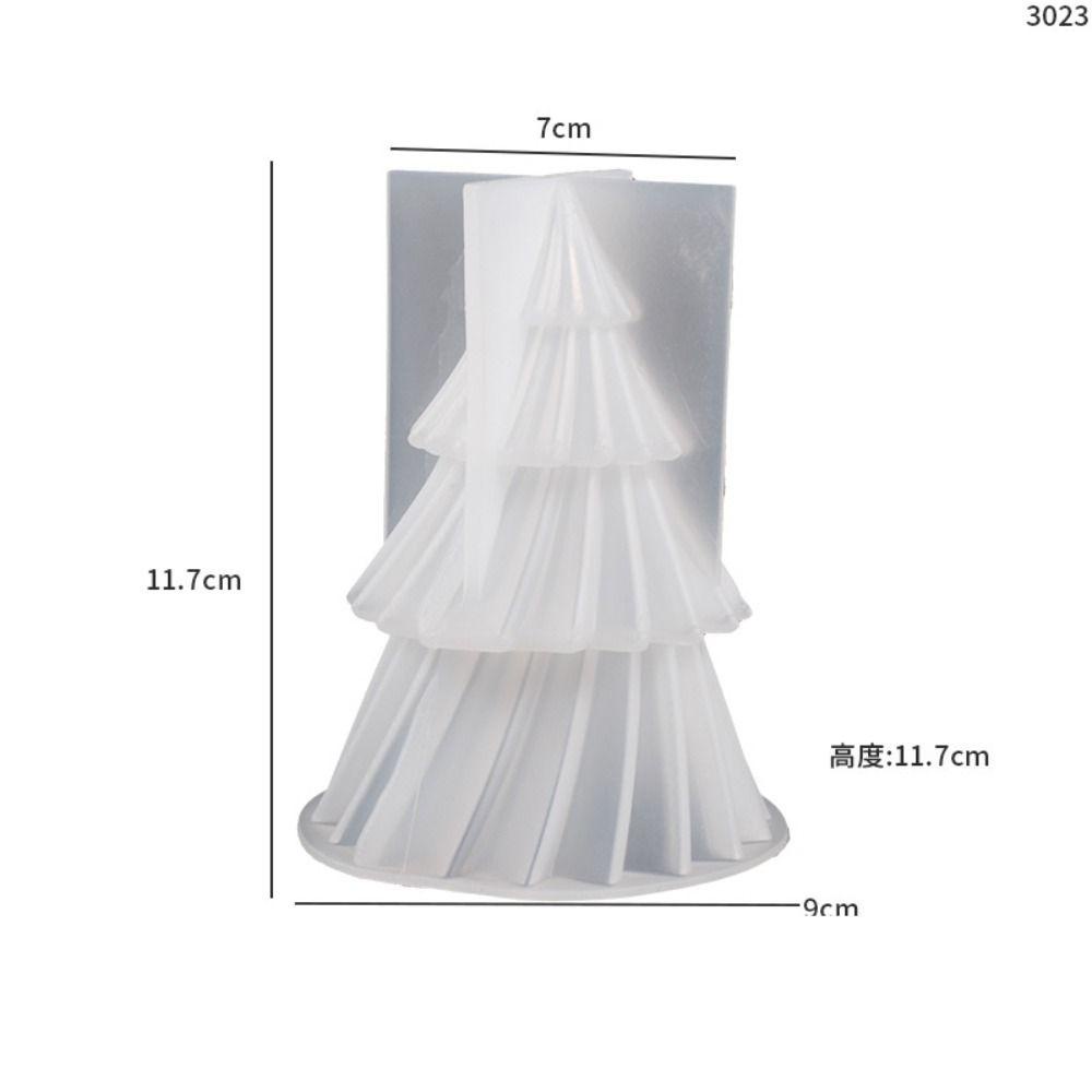 Mioshop Khuôn Làm Xà Phòng resin Hình Cây Thông Giáng Sinh diy