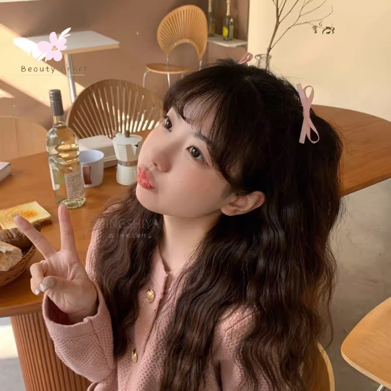 Bộ 6 Kẹp Tóc Nơ Nhỏ Dễ Thương Cho Bé Gái