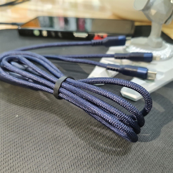 Cáp sạc đa năng 3 đầu Remax RC-C068 hộ trợ tối đa 6A USB To (L-C-M) - BH 12 Tháng