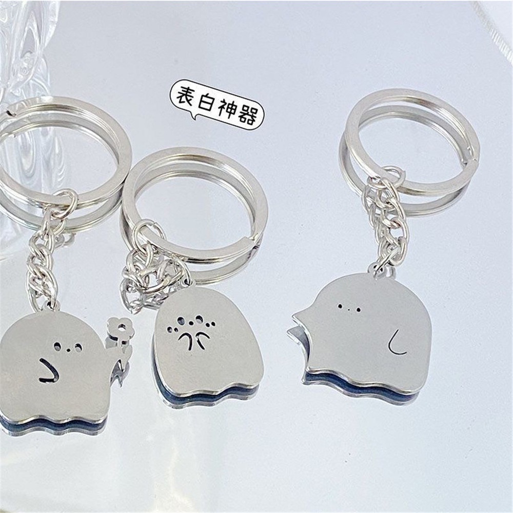 Móc Khóa Hoạt Hình Dính Túi Xách Cá Tính Vui Nhộn Cho Nam Và Nữ