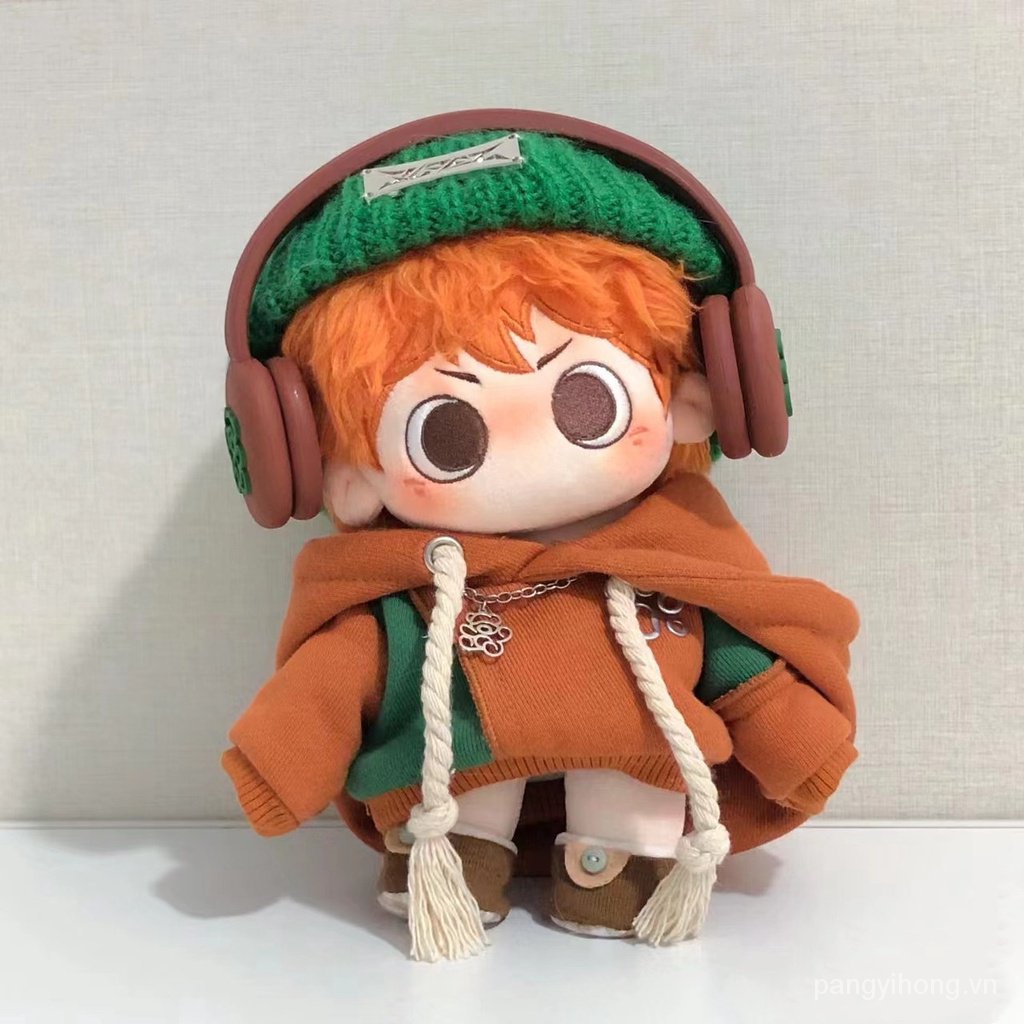 Bộ Áo Liền Quần Bằng Vải Bông cotton 20cm Cho Búp Bê rz9c