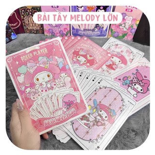 Bộ bài tây melody loại lớn | thẻ bài sưu tầm trưng bày