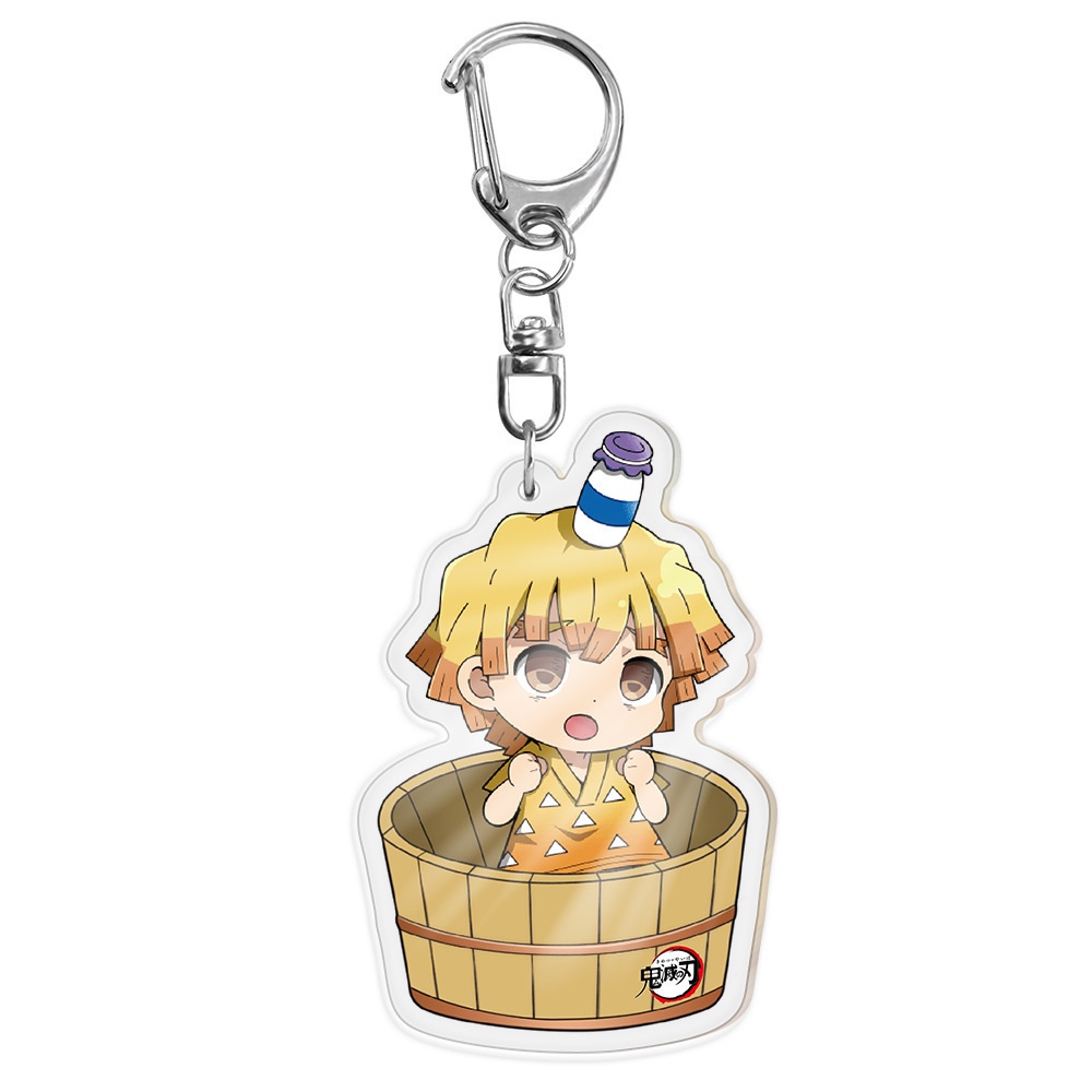 Tanjirou Móc Khóa acrylic Hình Nhân Vật nezuko zenitsu inosuke tengen shinjurou Trong demon slayer