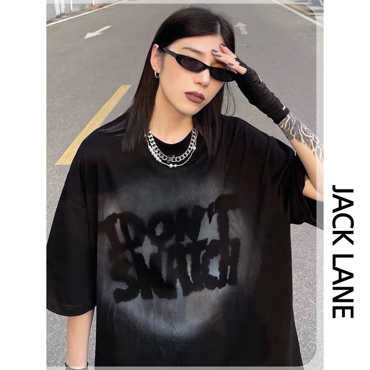 Áo Phông Oversize Dont Snatch, JACKLANE, Áo phông cộc tay Unisex Jack Lane