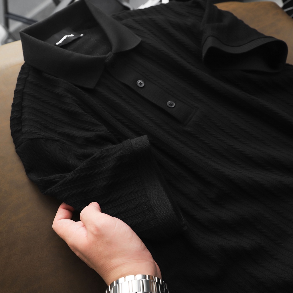 Áo Polo Nam Gunl Vải Len Mềm Mịn Form Regular FAPAS