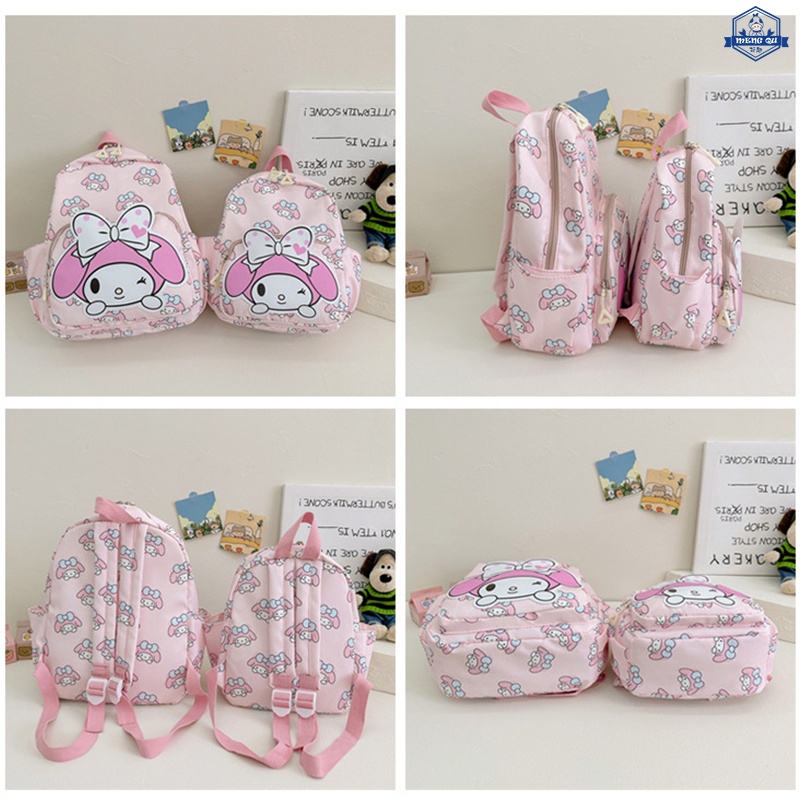 Sanrio Balo Đi Học Du Lịch Họa Tiết Hoạt Hình kuromi Đáng Yêu Cho Bé Trai Gái