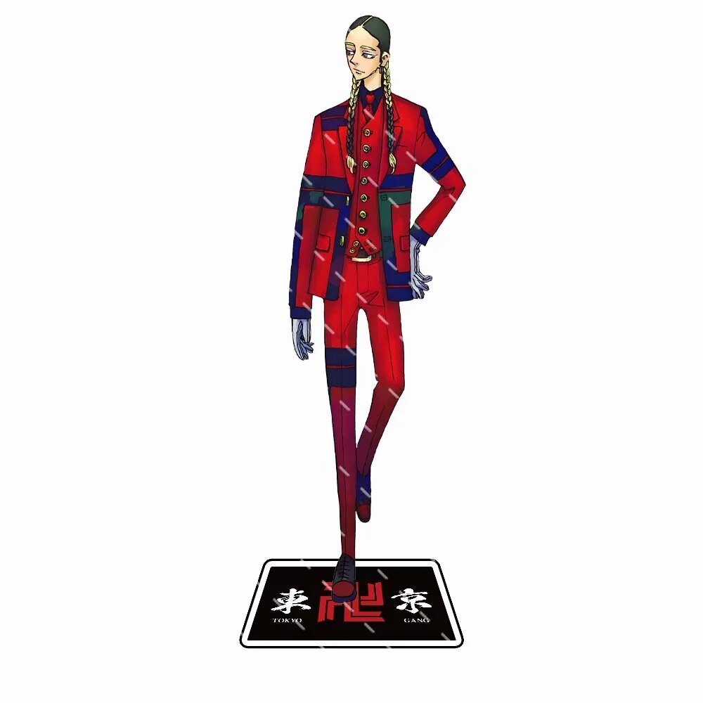 Mô hình Standee Anime Figure Haitani Ran Cosplay Tokyo Revengers 4 Phụ kiện trang trí để bàn góc học tập