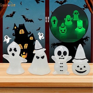 Mô Hình Bộ Xương Bí Ngô Ma Quái Phát Sáng Trong Bóng Tối Trang Trí halloween