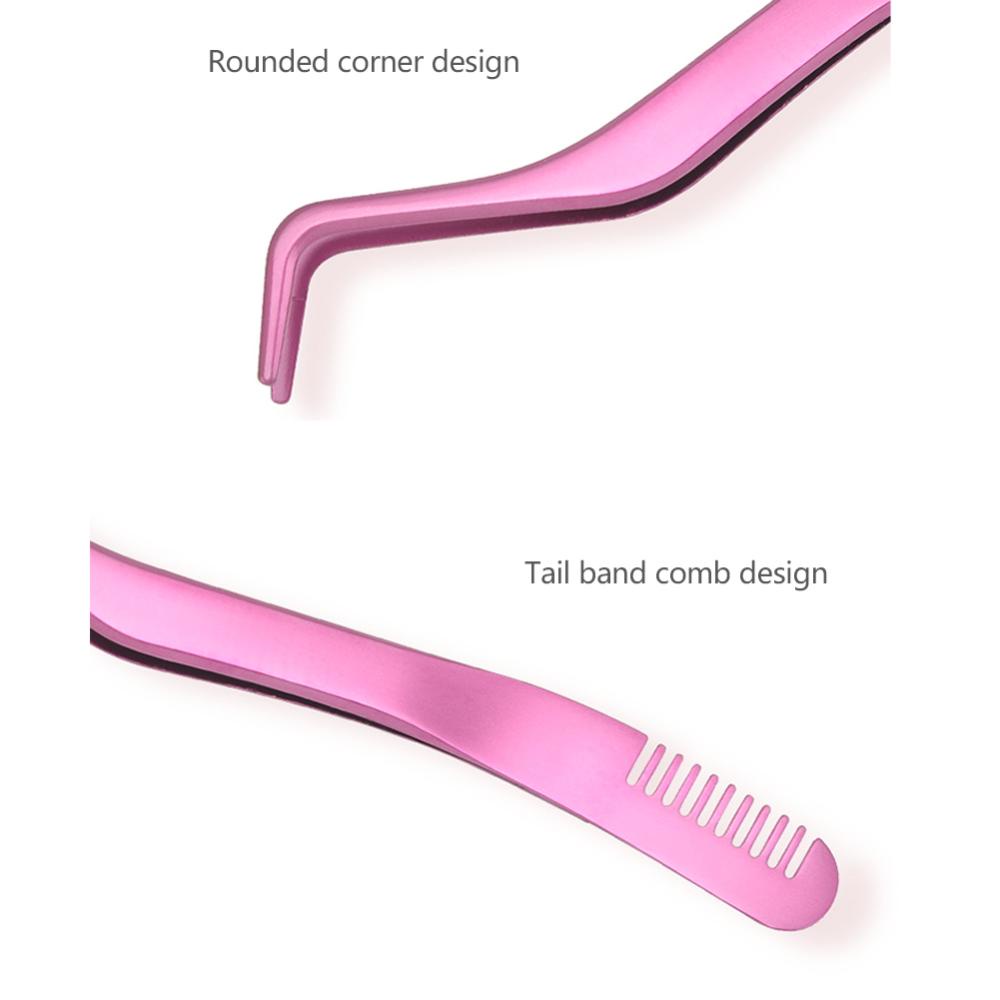 Beautystarting Lược Chải Lông Mi Giả Hai Đầu Bằng Thép Không Gỉ g1i5