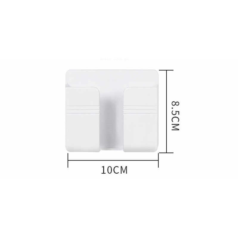 Kệ dán tường để remote,giá đỡ sạc điện thoại