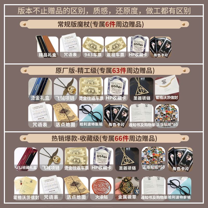 Harry potter Đũa Phép Thuật harry potter Chính Hãng Thích Hợp Làm Quà Tặng Sinh Nhật