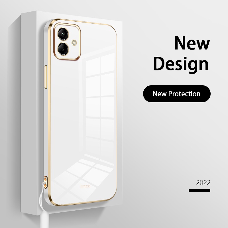 Bao Da Điện Thoại Viền Vuông Cho samsung galaxy a05 a05s Ốp