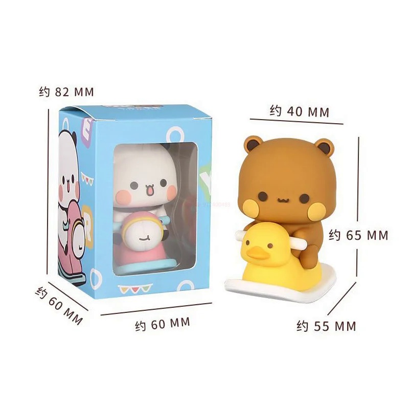 Yier and Bubbu mitao Đồ trang trí Gấu Trúc Đồ Chơi Đáng Yêu