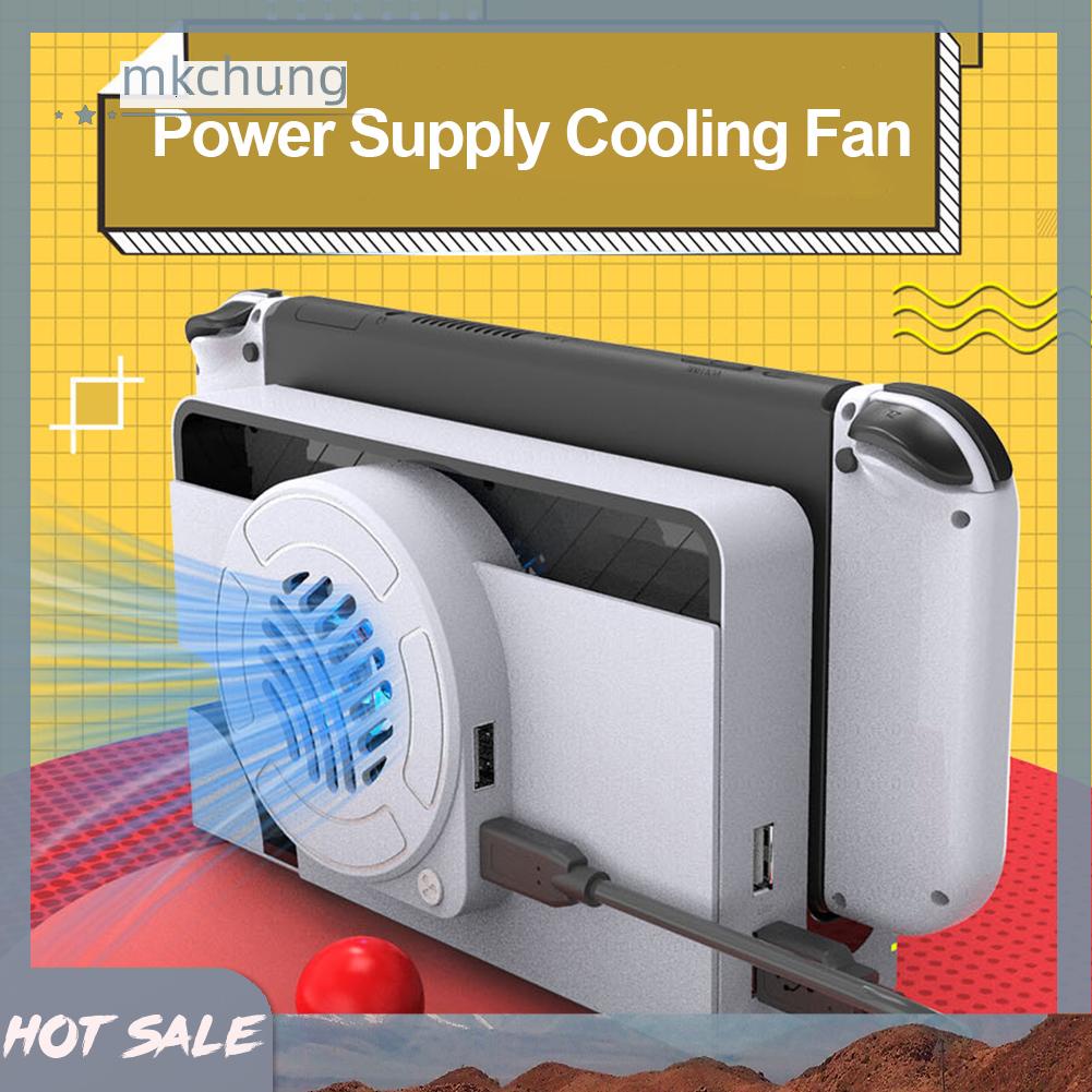 Đế Sạc Tản Nhiệt Kèm Đèn Cho Máy Chơi Game nintendo switch oled