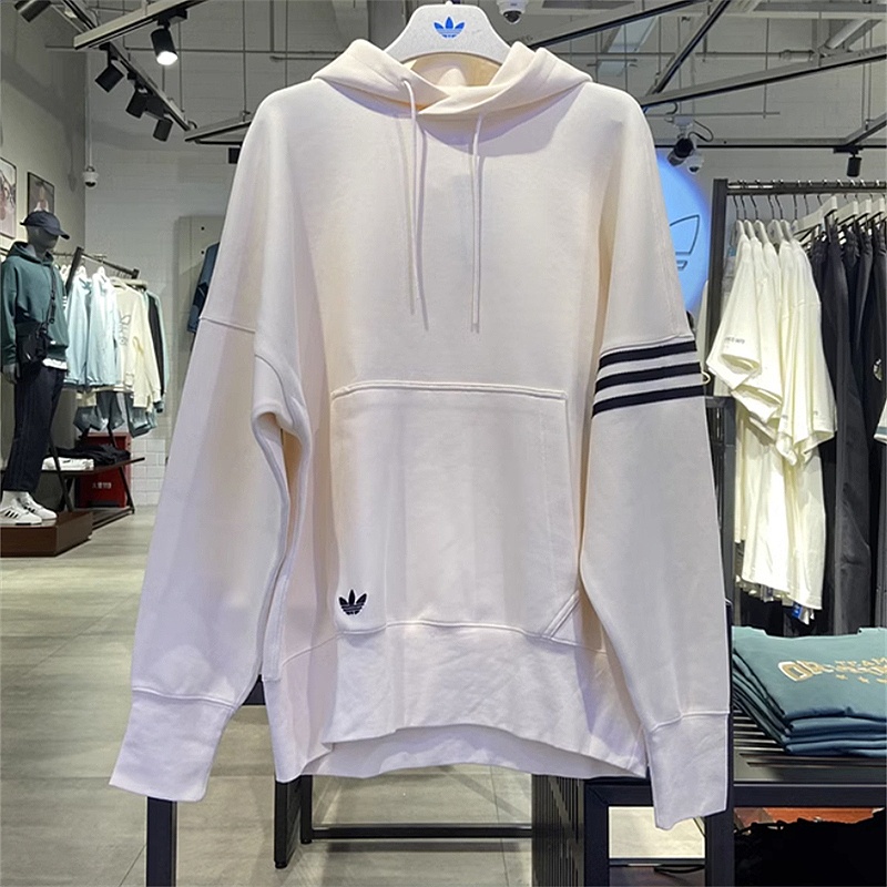 Áo hoodie adidas unisex hm1870 / hm1871 Phong Cách Thể Thao Đơn Giản