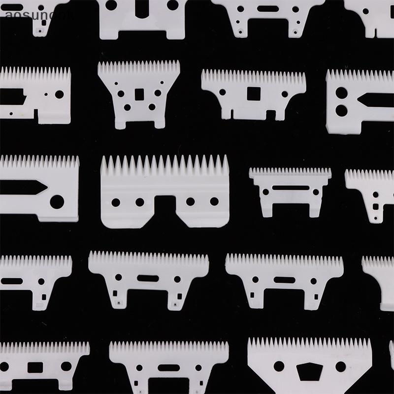 Aosunook Tông Đơ Cắt Tóc 2 Lỗ Bằng Sứ Có Thể Tháo Rời Lưỡi Dao Thay Thế Cho Máy Cắt shear Trimmer en