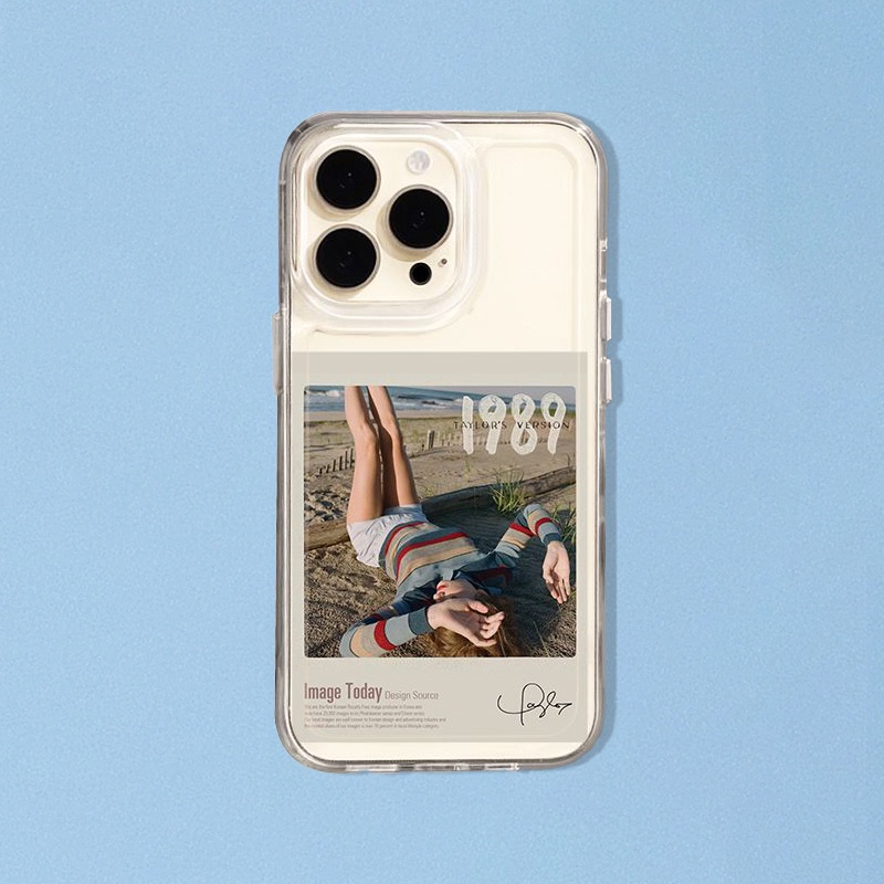 Taylor Ốp Điện Thoại Silicon tpu Mềm Trong Suốt Hình swift 1989 Cho iphone 14 15 pro max 13 12 pro max 11pro 7 8 plus 12 mini x xr 7 / 8plus