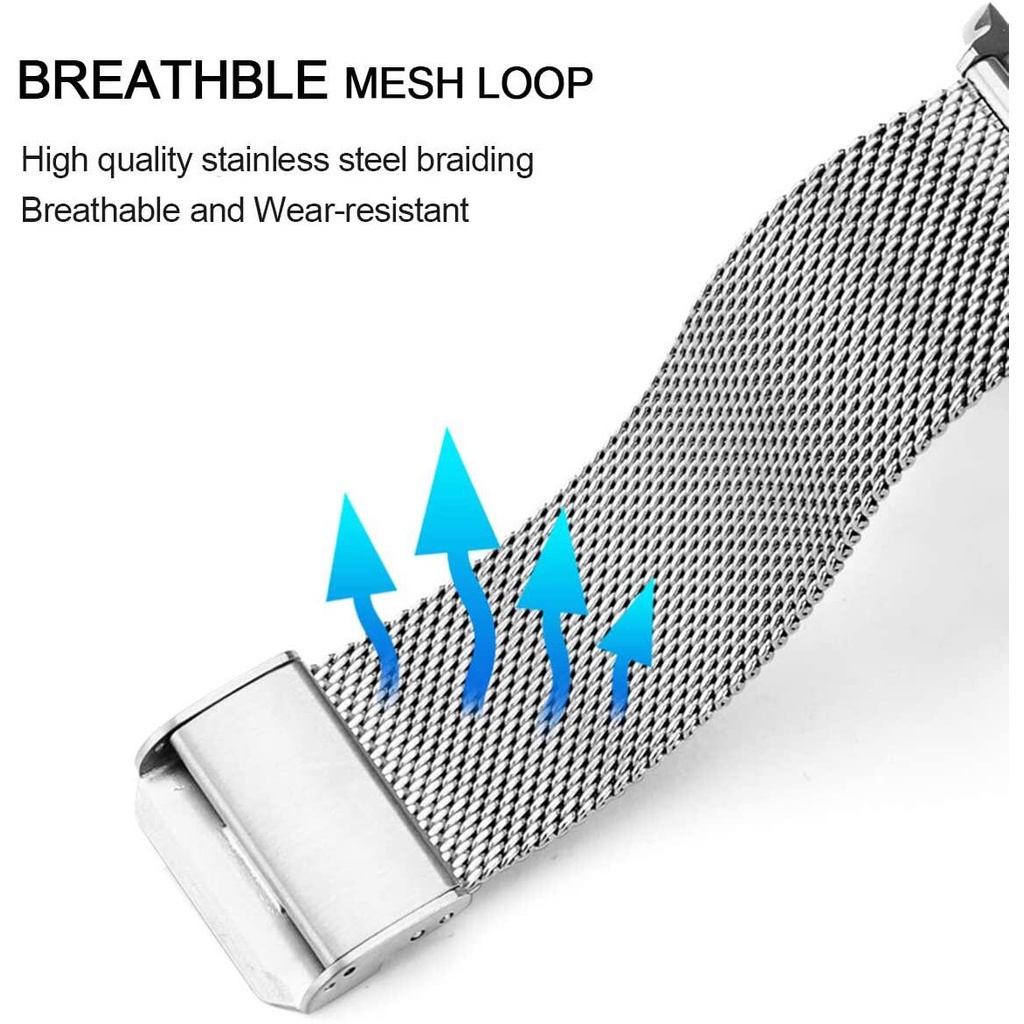 Dây Đeo Kim Loại Khóa Kim Loại Cho Đồng Hồ Thông Minh huawei gt 4 41mm 46mm gt4