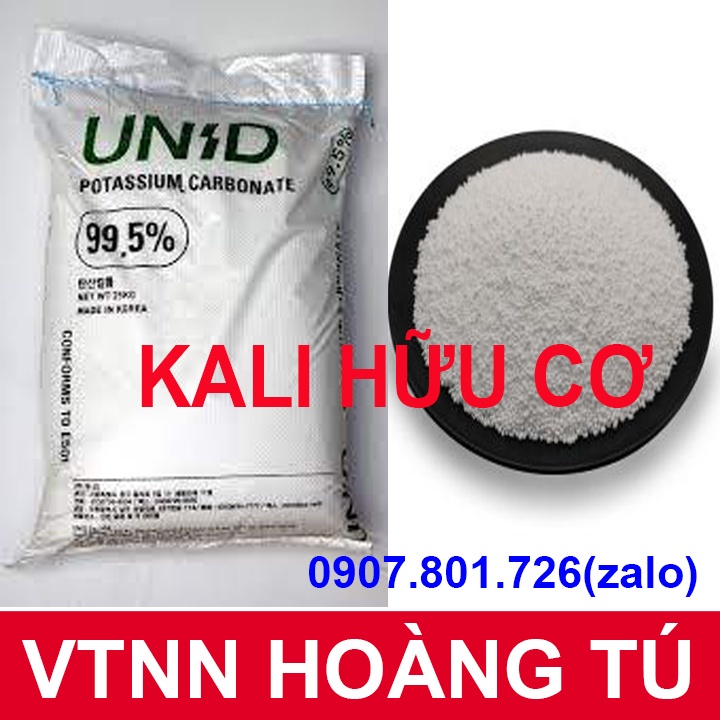 GÓI 1KG - Phân bón Kali Cacbonat Kali hữu cơ) K2CO3 = 99.5%