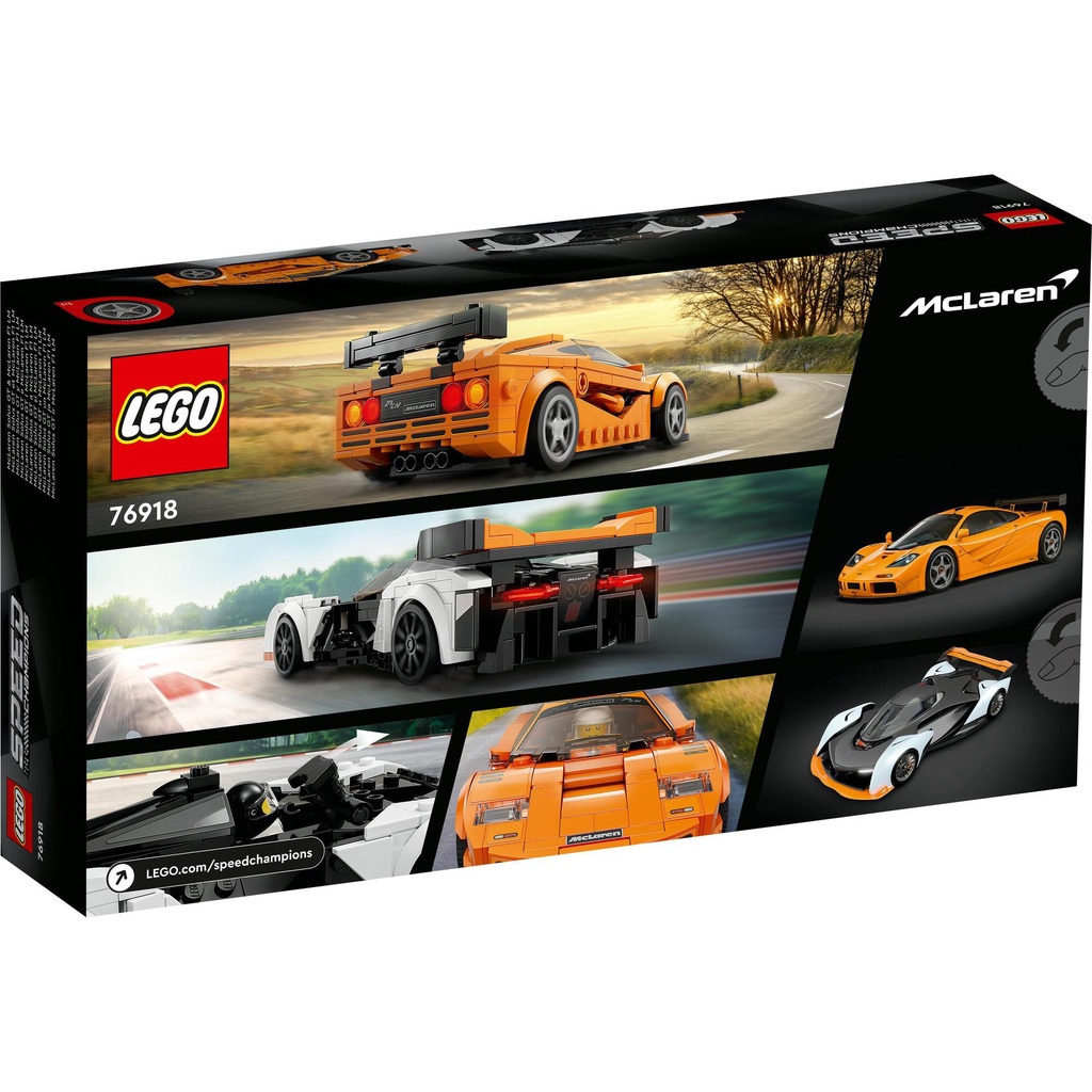 Xả hàng  LEGO SPEED CHAMPIONS 76918 tặng kèm xe