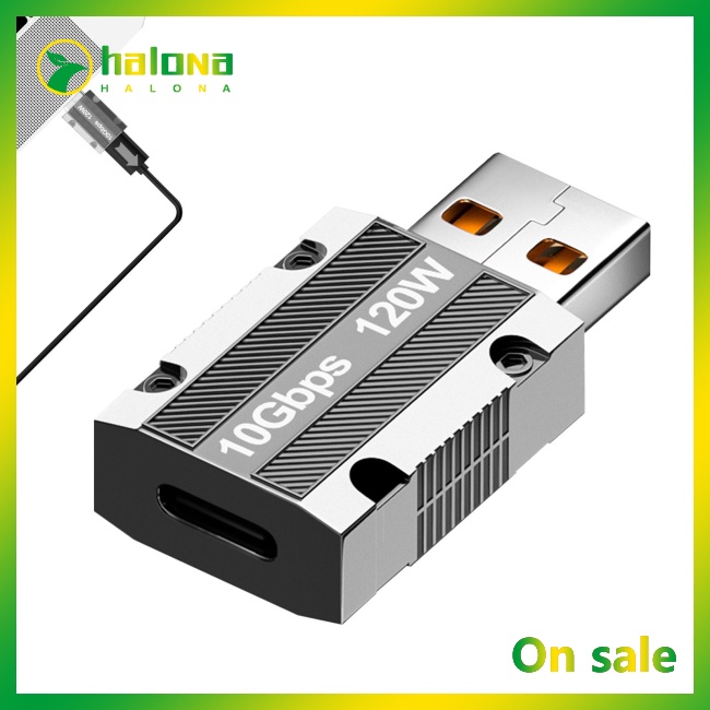 Halo Dây Cáp Sạc Nhanh 120w 10gbps Cho Điện Thoại / Máy Tính Bảng