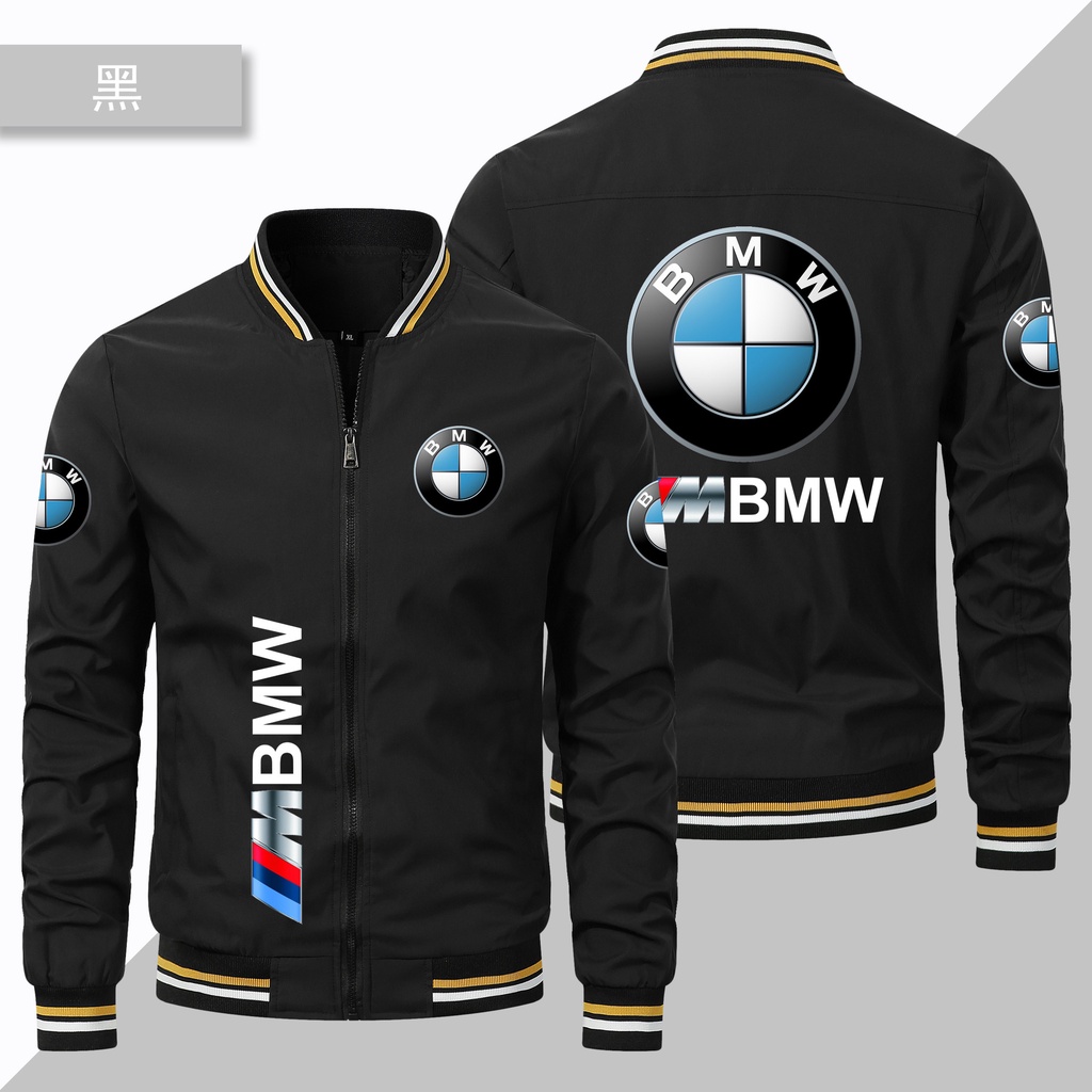 In bmw Bóng Chày Đồng Phục Áo Khoác Đường Phố Xe Máy Đẹp Trai Thể Thao Chuyến Bay Áo Khoác Thời Tran