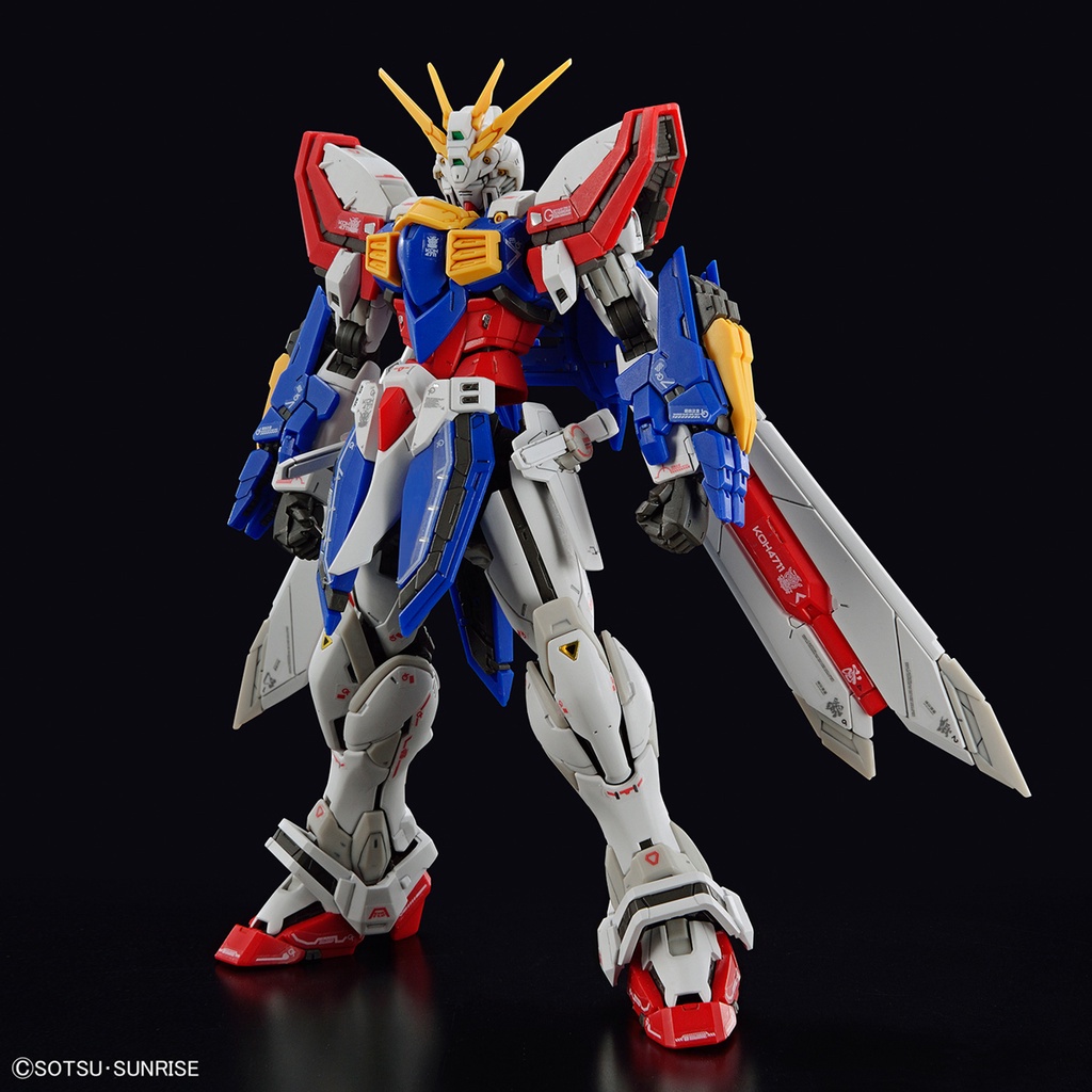 Mô hình lắp ráp RG 37 God Gundam 1/144 Bandai - GDC 4573102633583Tặng ô tô