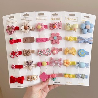 Set 5 Kẹp Tóc Dễ Thương Cho Bé Gái