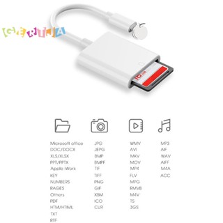  Đầu Đọc Thẻ Nhớ lightning Hỗ Trợ Thẻ Nhớ sd tf Ips14 Cho iphone 6   7   8   x   xr   11   12 M Ii 