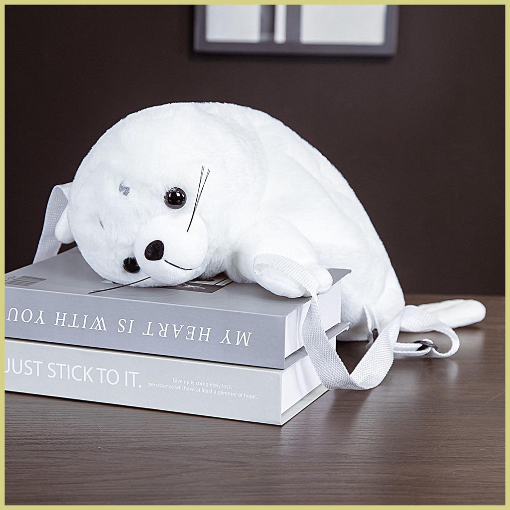 Ba Lô Thú Nhồi Bông Hình Động Vật Biển Dễ Thương Vui Nhộn Dành Cho Bé Trai Và Bé Gái aseavn aseavn