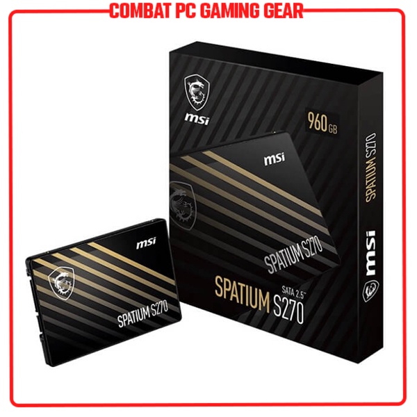 Ổ Cứng SSD MSI SPATIUM M390 / M450 / M480 / S270 NVMe M.2 2280 PCIe 250GB 500GB 960GB 1TB