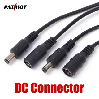 Dc đầu nối dây đèn led 2.1 * 5.5mm cho cctv camera