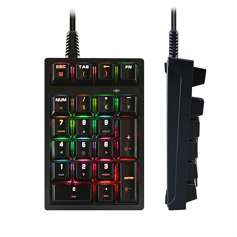 Bàn Phím Cơ mini 21 Phím Có Dây usb