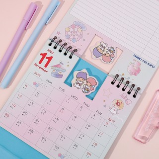 Lịch Để Bàn mini Hình sanrio hello kitty
