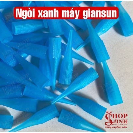 Bịch 50c và 100c] Ngòi tím phun xăm máy giansun kim 1 , Ngòi ra mực siêu nhỏ, có lỗ thoáng khí tiện lợi