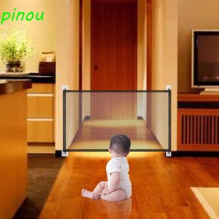 Pinou Hàng Rào Lưới Chắn Cửa Bảo Vệ An Toàn Tiện Dụng Cho Bé Trong Nhà / Ngoài Trời
