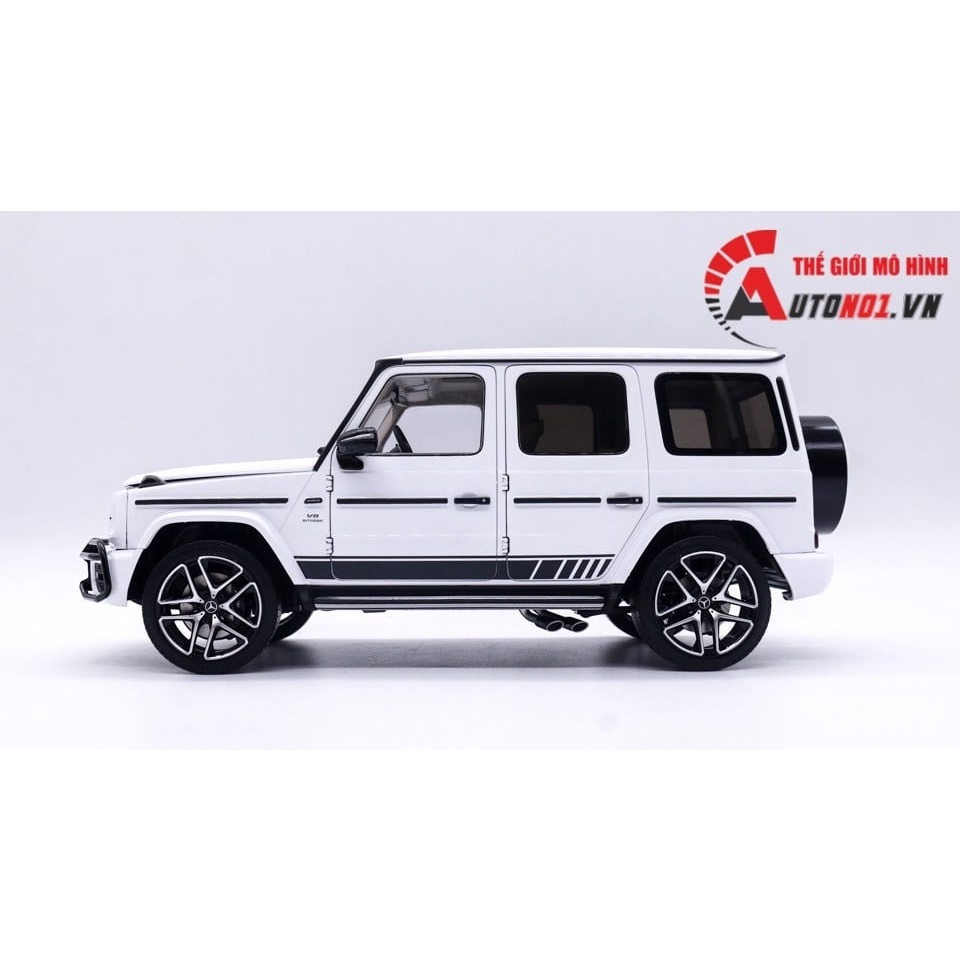 Xe mô hình Mercedes-Benz Amg G63 tỉ lệ 1:18 Almost Real 8100 tặng kèm ô tô tăng ô tô