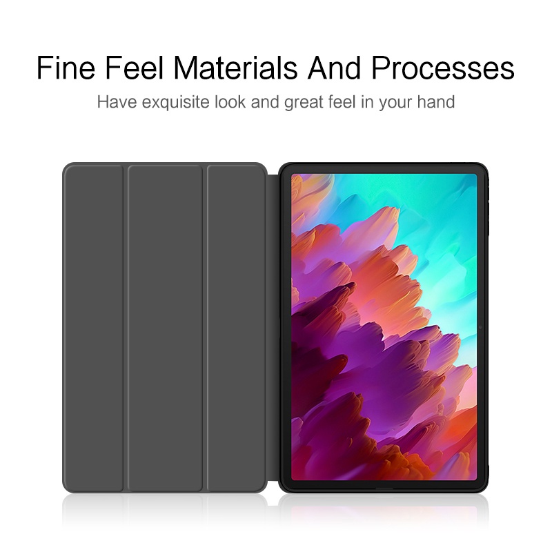 Bao Da pu Nắp Gập Kèm Giá Đỡ Đứng Sang Trọng Cho lenovo xiaoxin pad pro 12.7 "tb371fc lenovo tab p12 12.7 inch 2023