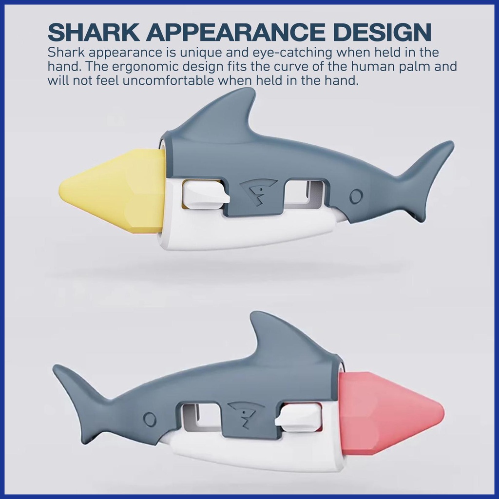 Cà Rốt 3d Hình Cá Mập 2 Trong 1