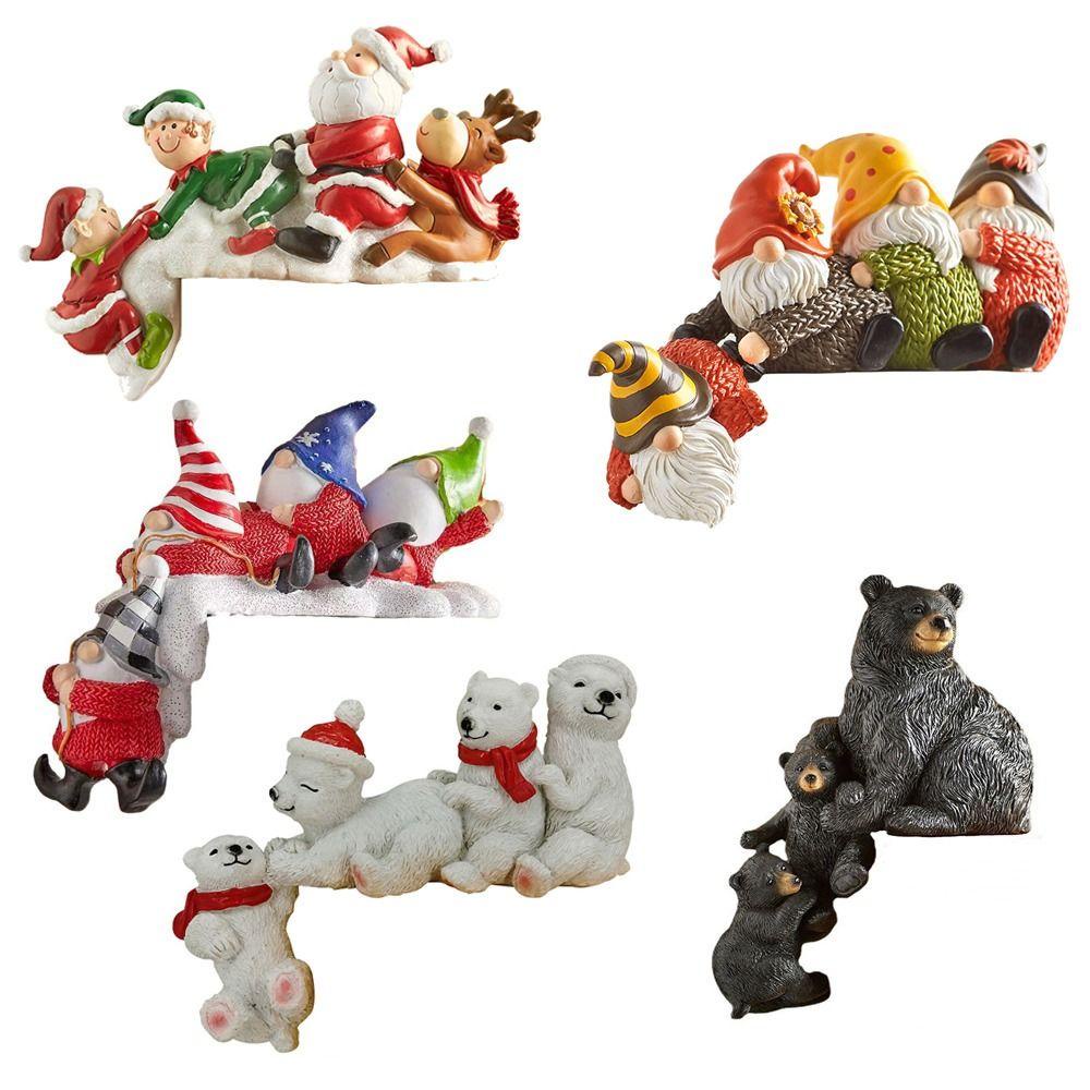 Topbeauty 1 Búp Bê Trang Trí Giáng Sinh Hình Ông Già Noel Dễ Thương