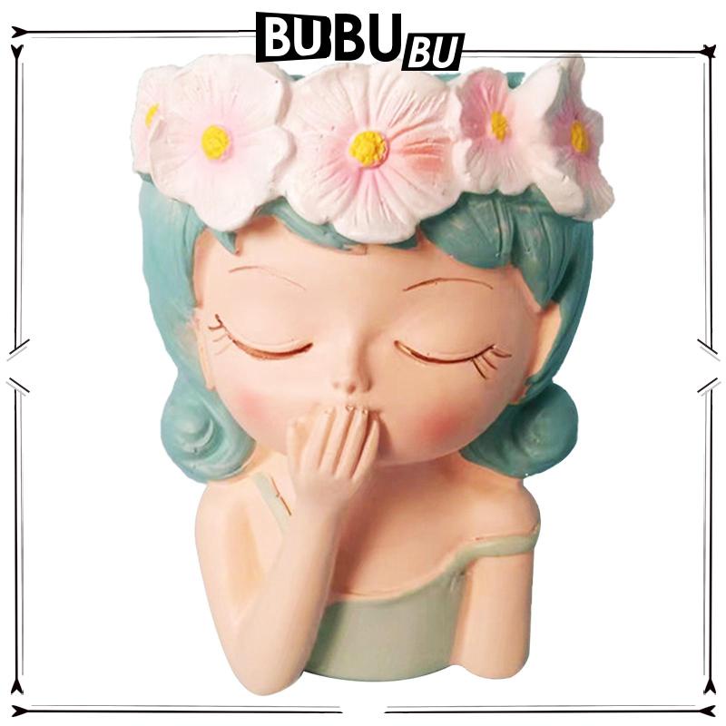 Chậu Cây Cảnh Hình Đầu Người Hầu Trang Trí