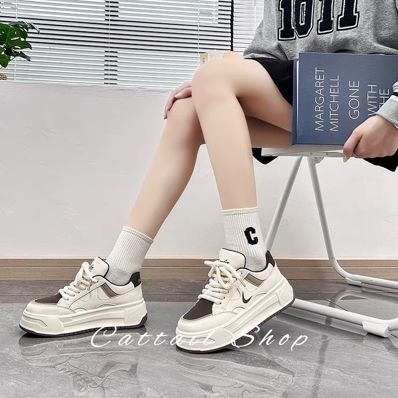 Cattail giày thể thao nữ giày sneaker nữ Thoáng Khí 2023 hot trend  Độ bền cao Năng động Đáng yêu Đẹp mắt FYD23A0DPY 42Z231019