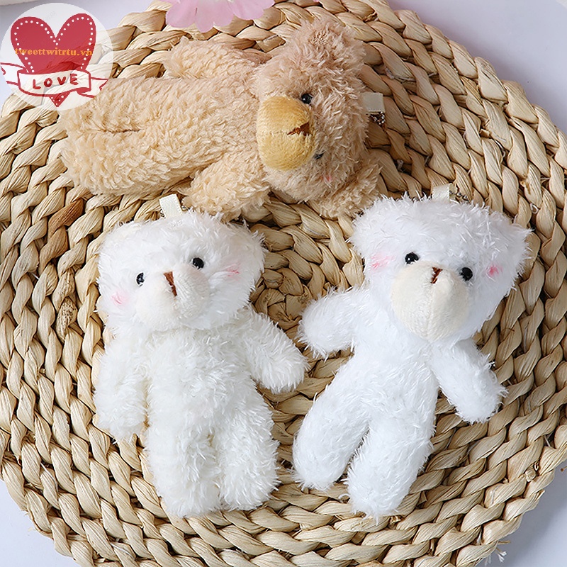 Tri Móc Khóa Hình Gấu Nhồi Bông Đáng Yêu