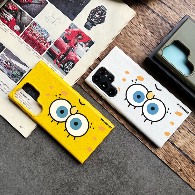 Ôp Điện Thoại Hình spongebob Cho samsung s23 ultra s23 samsung s23 + galaxy s22 ultra s22 + s22 s21 fe s21 ultra s21 + s21 Ốp