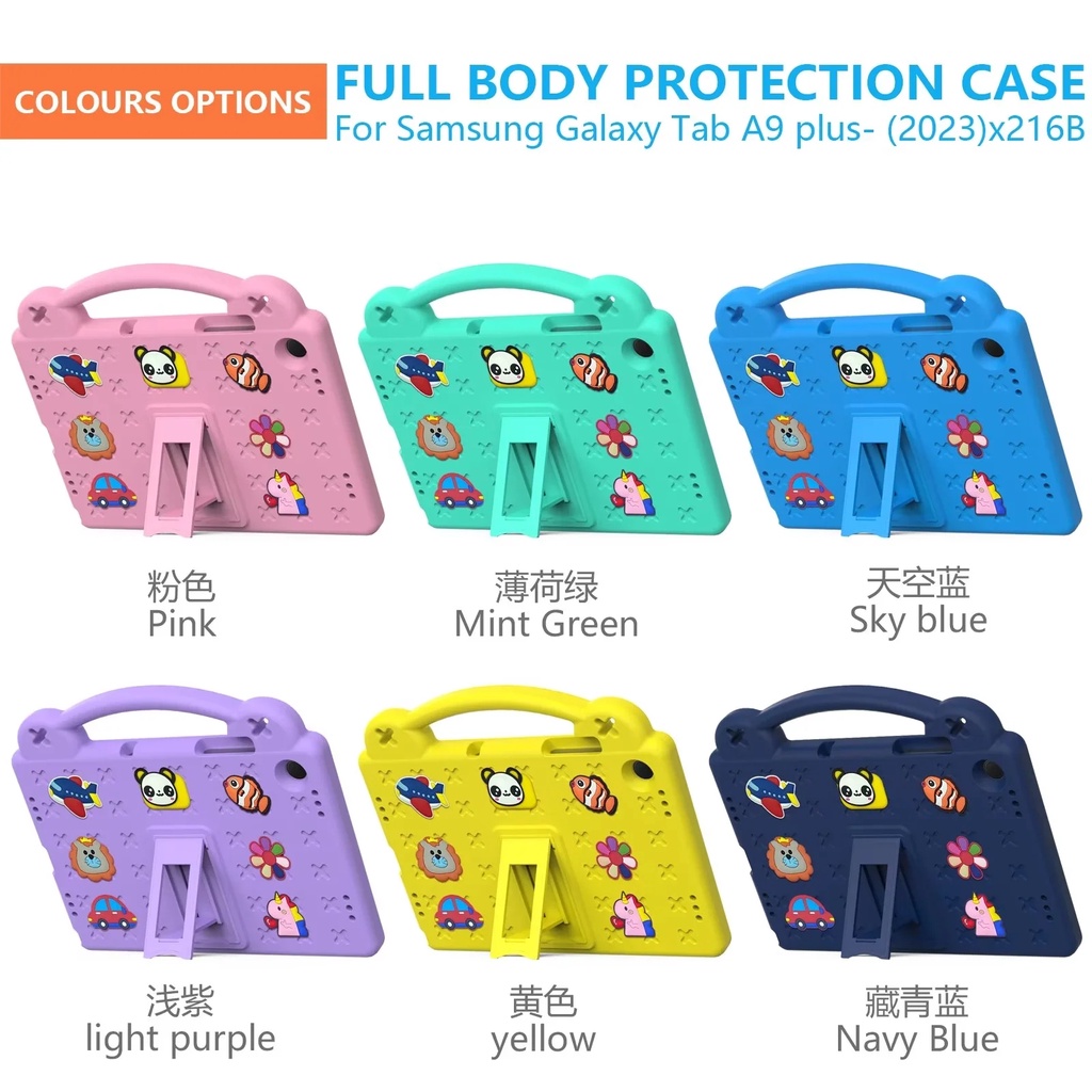Ốp Bao Đựng Máy Tính Bảng Bằng eva Cho samsung galaxy tab a9 + 11inch 2023 Smx210 x216b x218u tab a9 8.7inch 2023 Smx110 x115 x117 Ốp
